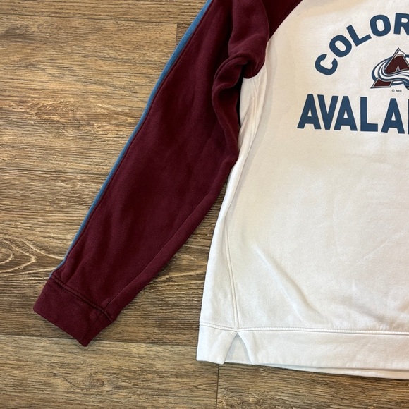 Colorado Avalanche Hockey Sweatshirt Women's Size Small Official NHL Product EUC - Picture 8 of 10